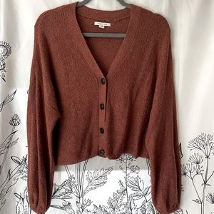 Reddish American eagle sweater worn twice